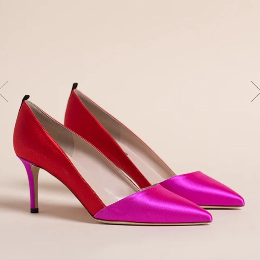 SJP by Sarah Jessica Parker Red and Pink Heels